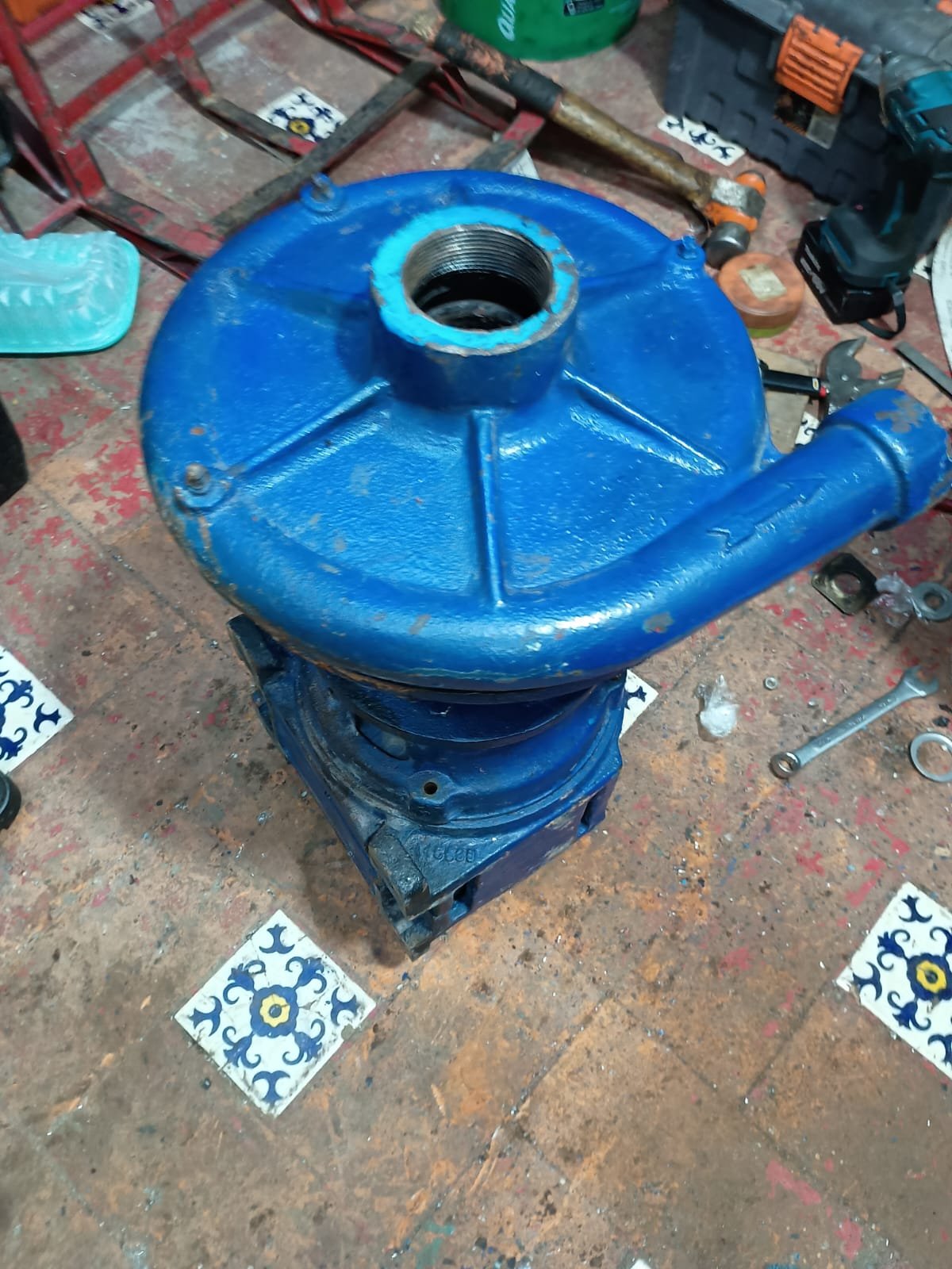 Mantenimiento bomba industrial
