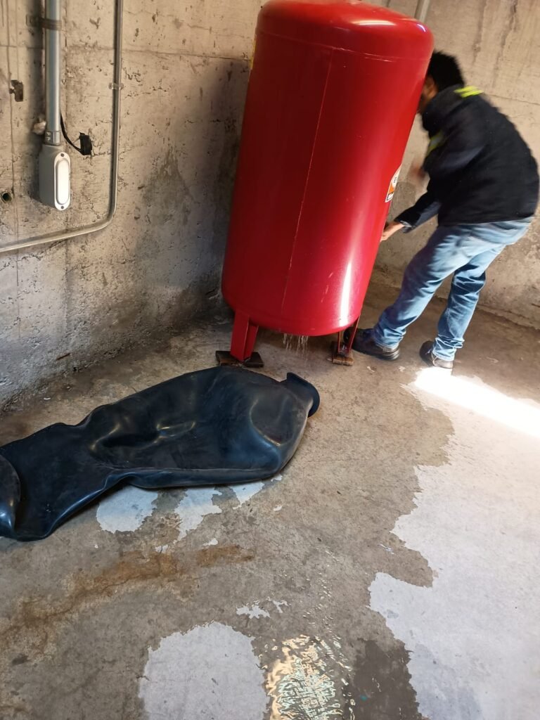 Instalación y corrección de sistemas hidroneumáticos