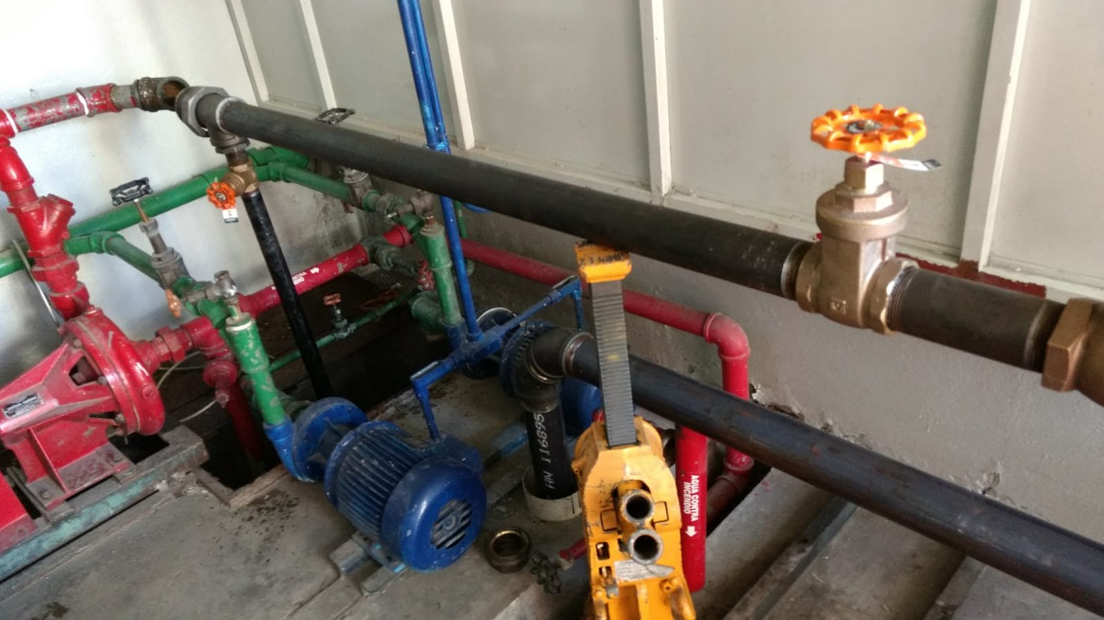 instalacion de sistema de bombeo
